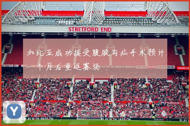 加比亚成功接受腹股沟疝手术预计一个月后重返赛场